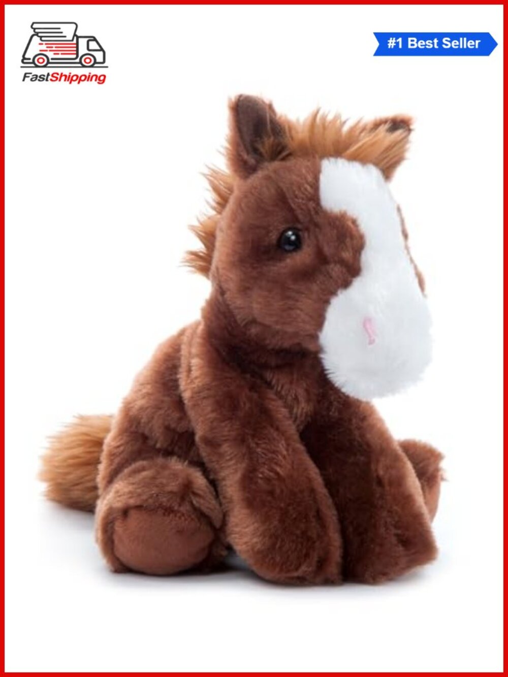 Floppy Horse Stuffed Animal Plush Toy Wild Onez Kids Gift 8in